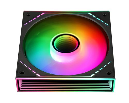 Thermalright Fan 120mm - TL-M12-S - Infinity Mirror aRGB Lighting, Black, image _ab__is.image_number.default