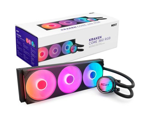 All-in-One CPU Cooler NZXT Kraken Core 360 RGB, image _ab__is.image_number.default