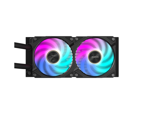 CPU Cooler Gigabyte AORUS WATERFORCE X II 240 Black, image , 4 image