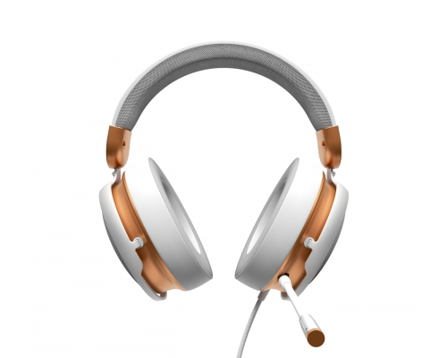 Gaming Headphones Dark Project Sono Wired - White/Gold, image , 4 image
