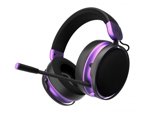 Gaming Wireless Headphones Dark Project Sono Wireless - Black/Violet, image 