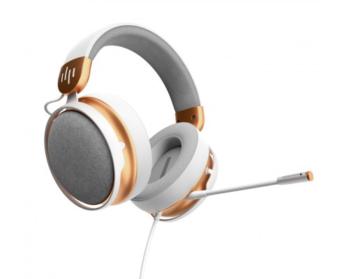 Gaming Headphones Dark Project Sono Wired - White/Gold, image , 3 image