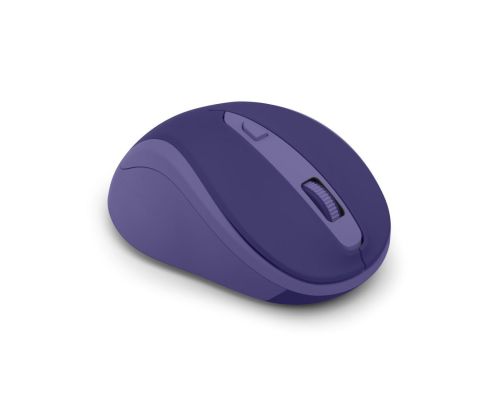 Hama “WM-400” Wireless Mouse, Ergonomic, Optical, 6 Buttons, No Clicking Noise, purple, image , 5 image