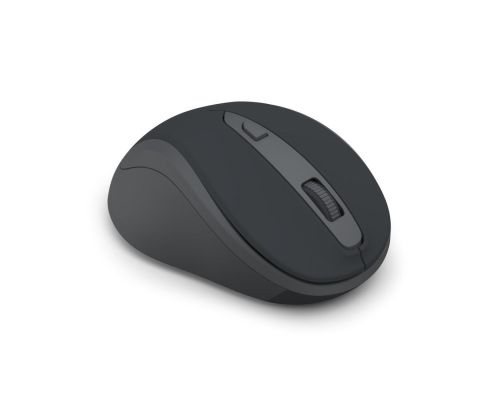 Hama “WM-400” Wireless Mouse, Ergonomic, Optical, 6 Buttons, No Clicking Noise, black, image _ab__is.image_number.default