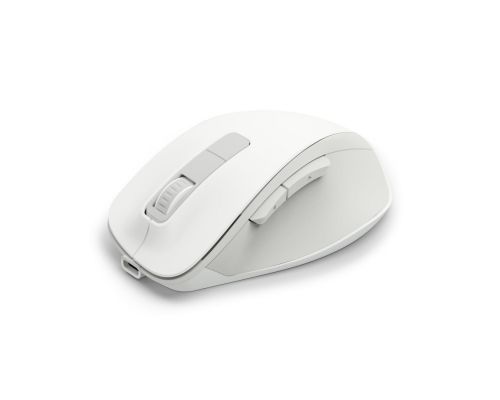 Hama “WM-500” Wireless Mouse, Ergonom., 6 Buttons, W/O Click Noise, Battery, wh, image , 2 image