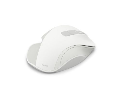 Hama “WM-500” Wireless Mouse, Ergonom., 6 Buttons, W/O Click Noise, Battery, wh, image , 4 image