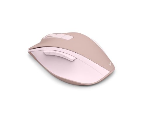 Hama “WM-500” Wireless Mouse, Ergonom., 6 Buttons, W/O Click Noise, Battery, pink, image , 3 image