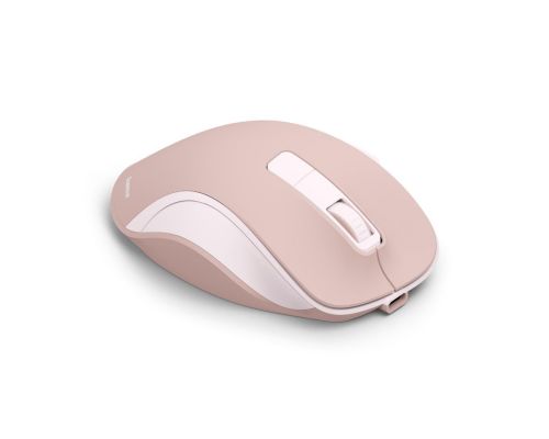 Hama “WM-500” Wireless Mouse, Ergonom., 6 Buttons, W/O Click Noise, Battery, pink, image , 5 image