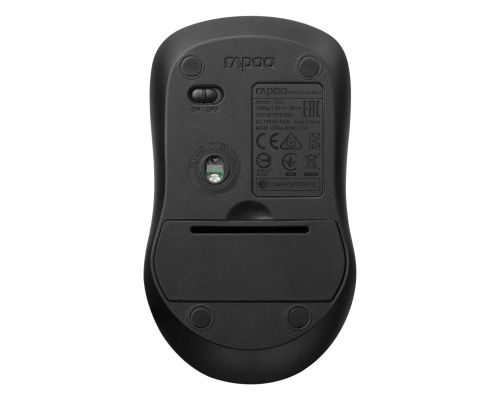 Wireless optical Mouse RAPOO 1680, Silent, 2.4GHz, Black, image _ab__is.image_number.default