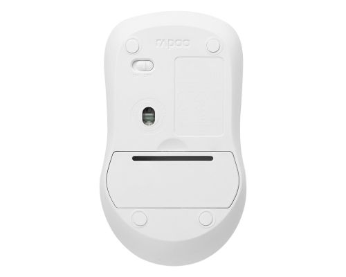 Wireless optical Mouse RAPOO 1680, Silent, 2.4GHz, White, image , 5 image