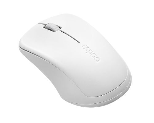 Wireless optical Mouse RAPOO 1680, Silent, 2.4GHz, White, image , 2 image