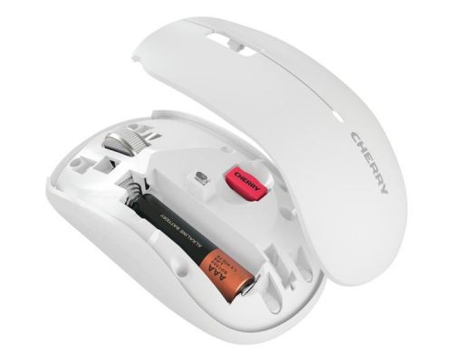 CHERRY MW 2200 Wireless Mouse, 1300dpi, 2.4Ghz, White, image _ab__is.image_number.default