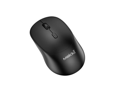 Makki Wireless Mouse MAKKI-MSX-2401 - USB-C, Silent, 1600dpi, 2.4G, Bluetooth, Rechargeable, image _ab__is.image_number.default