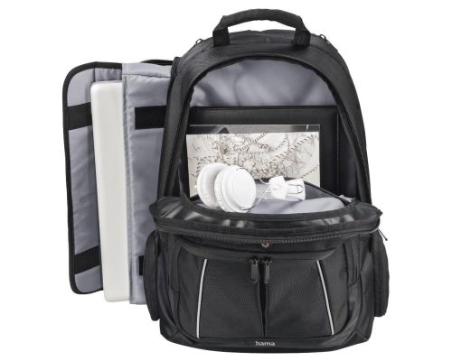 Hama "Vienna" Laptop Backpack, up to 44 cm (17.3"), black, image , 5 image