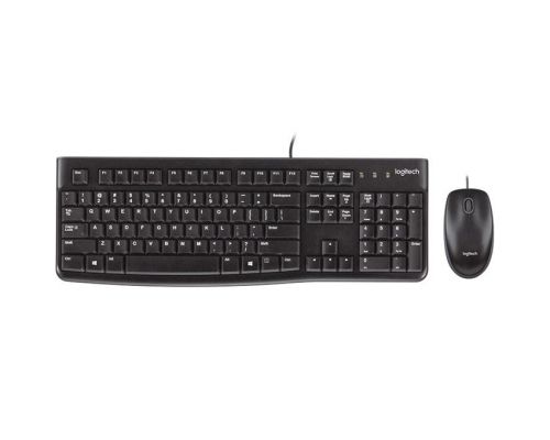 Keyboard and mouse Logitech MK120 US-Layout - Black, image 