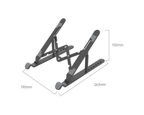 Orico Laptop Stand - Black - PFB-A23-BK, image , 3 image