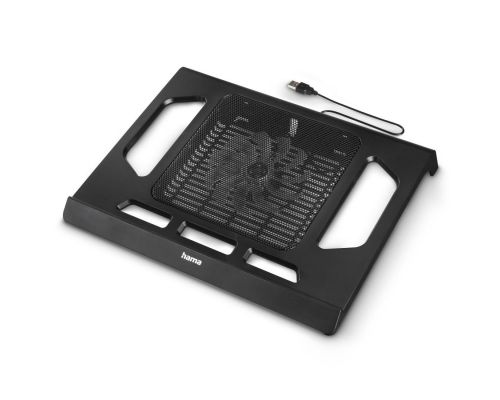 Hama "Black" Laptop Cooler, Quiet, up to 40 cm (15.6"), black, image , 2 image