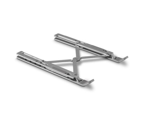 Hama "Aluminium" Laptop Stand, 6-stage Tilt, Folding, up to 40 cm (15.6"), silve, image , 3 image
