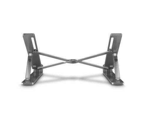 Hama "Aluminium" Laptop Stand, 6-stage Tilt, Folding, up to 40 cm (15.6"), silve, image , 2 image