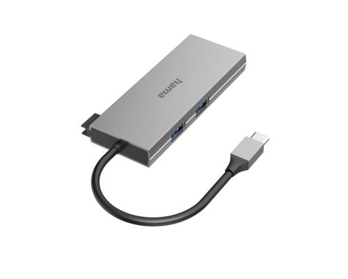 USB-C Hub, 6 Ports, 2 x USB-A, USB-C, HDMI, SD, microSD, image 