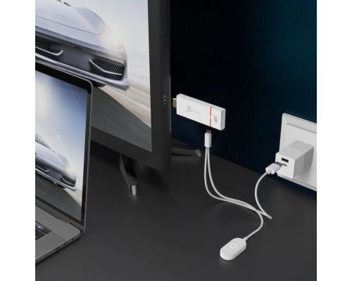 j5create ScreenCast 4K Wireless Display Adapter, image , 3 image