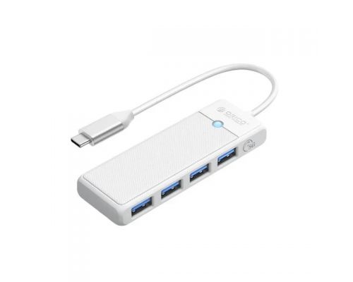 Orico USB3.1 HUB Type-C - 4 x USB3.0 - PAPW4A-C3-015-WH, image 