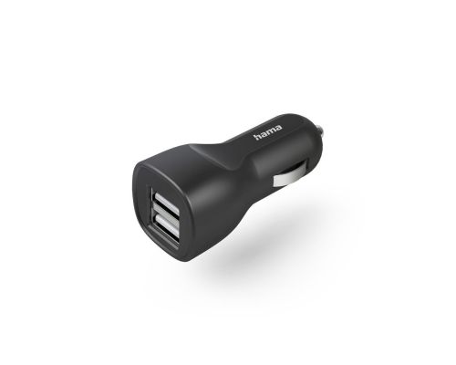 Hama Car Charger, 2x USB-A, 12 W, 201636, image 