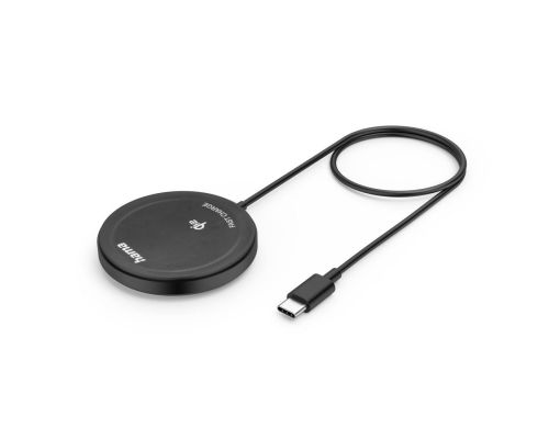 Hama Wireless Qi2 Charger, Inductive Charging Pad, Fast Charging, 15 W, black, image _ab__is.image_number.default