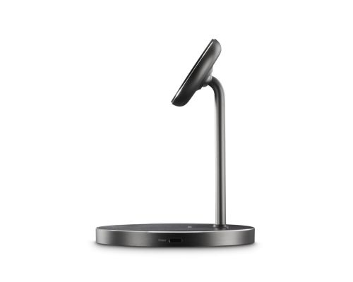 Hama Wireless Qi2 Charger, Inductive Fast Charging, Charging Station Stand, 15 W, image _ab__is.image_number.default