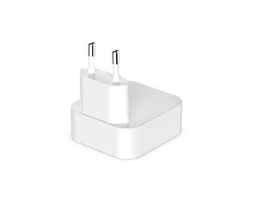 Hama Fast Charger, GaN, 2x USB-C, Folding Mini Charger, PD, 40 W, white, image _ab__is.image_number.default