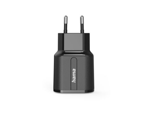 Hama Charger with 2x USB-A Ports, 12 W, black, image , 4 image
