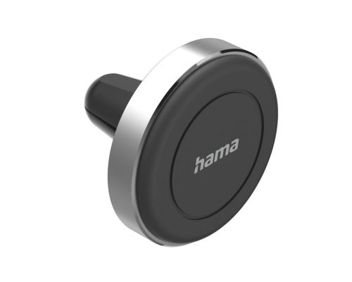 Hama "Magnet" Car Mobile Phone Holder for Grating, 360-degree Rotation, Universal, Alu, image , 2 image