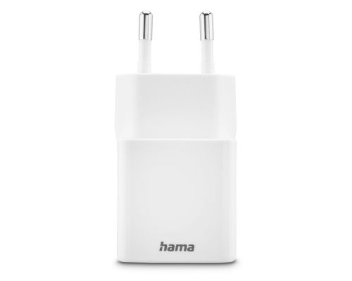 Hama Fast Charger, 1x USB-C, 1x USB-A, Mini Charger, PD, 30 W, white, image , 4 image
