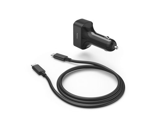 Hama Universal USB-C Car Notebook Power Supp. Unit, (PD), 5-20V/65W, 200018, image _ab__is.image_number.default