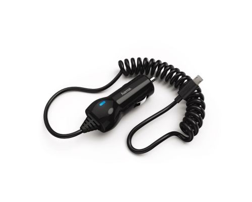 Hama Car Charger, Micro-USB, 1.2 A, black, image _ab__is.image_number.default