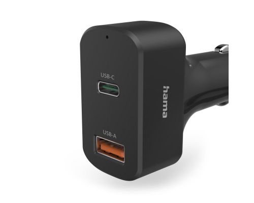 Hama Universal USB-C Car Notebook Power Supp. Unit, (PD), 5-20V/65W, 200018, image _ab__is.image_number.default