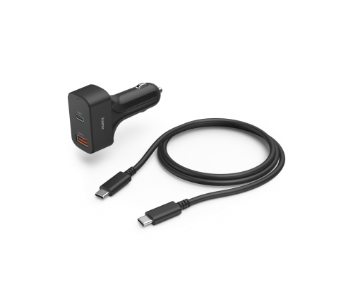 Hama Universal USB-C Car Notebook Power Supp. Unit, (PD), 5-20V/65W, 200018, image _ab__is.image_number.default