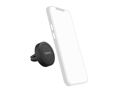 Hama Magnet Car Mobile Phone Holder for Grating, 360-degree Rotation, Universal, image 