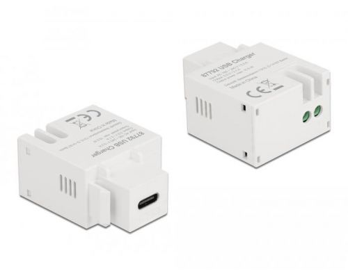 Delock Keystone Module USB Type-C Charging Port 2.1 A white, image _ab__is.image_number.default