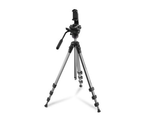 Hama “PRO Move 160 2D+” Tripod, Video Tripod for Camera and Mobile Phone, 160 cm, image 