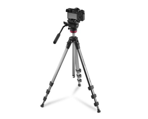 Hama “PRO Move 160 2D+” Tripod, Video Tripod for Camera and Mobile Phone, 160 cm, image , 5 image