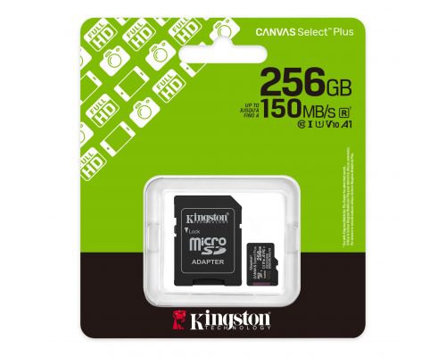 Memory card Kingston Canvas Select Plus, microSDXC 256GB, image 