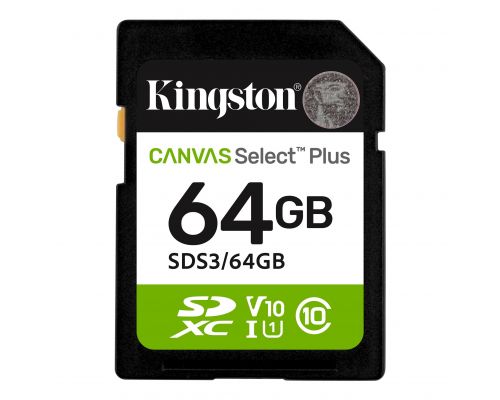 Memory card Kingston Canvas Select Plus SD 64GB, image _ab__is.image_number.default