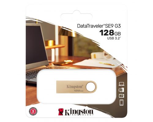 USB stick KINGSTON DataTraveler SE9 G3, 128GB, USB 3.2 Gen 1, image , 3 image