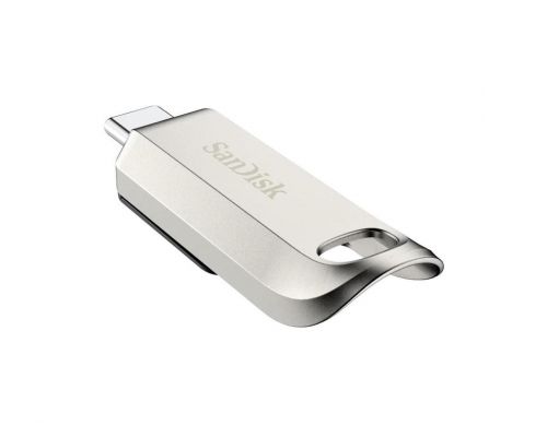 USB stick SanDisk Ultra Luxe, 64GB, USB 3.2 Gen 1, USB-C, Silver, image _ab__is.image_number.default