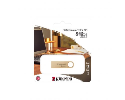 USB stick KINGSTON DataTraveler SE9 G3, 512GB, USB 3.2 Gen 1, image _ab__is.image_number.default