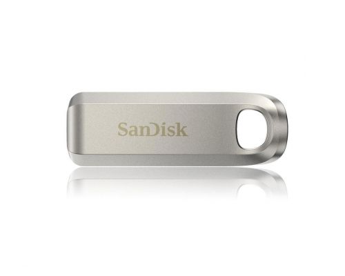 USB stick SanDisk Ultra Luxe, 64GB, USB 3.2 Gen 1, USB-C, Silver, image 