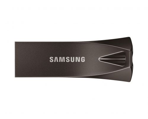 Samsung USB Flash Drive BAR Plus, 64GB, USB-A, Titanium Gray, image , 2 image