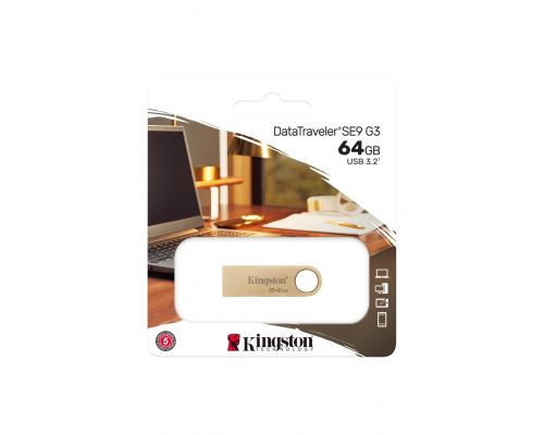 USB stick KINGSTON DataTraveler SE9 G3, 64GB, USB 3.2 Gen1, image , 3 image