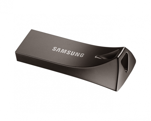Samsung USB Flash Drive BAR Plus, 64GB, USB-A, Titanium Gray, image , 4 image